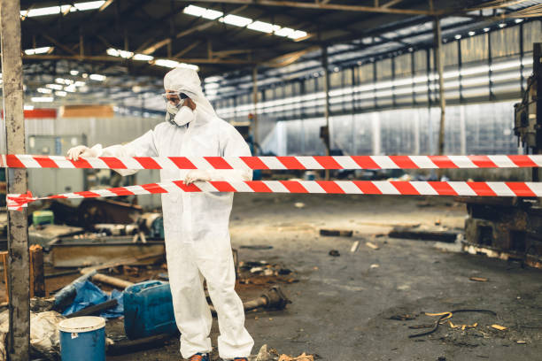 Professional Infectious Disease Decontamination technician working in San Antonio, FL